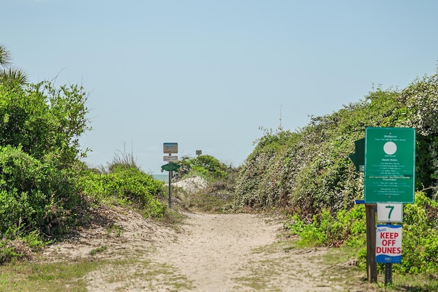 view of property's community