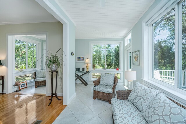 5847 Back Bay Dr, Isle Of Palms, SC 29451 - sunroom featuring plenty of natural light