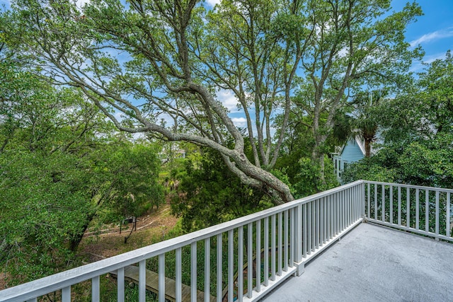5847 Back Bay Dr, Isle Of Palms, SC 29451 - view of balcony