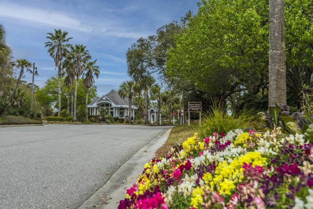 5847 Back Bay Dr, Isle Of Palms, SC 29451 - view of asphalt road featuring curbs