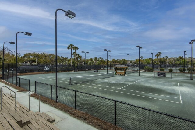 5847 Back Bay Dr, Isle Of Palms, SC 29451 - view of tennis court
