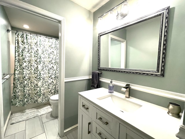 6212 Fieldstone Cir, Charleston, SC 29414 - bathroom with toilet and vanity