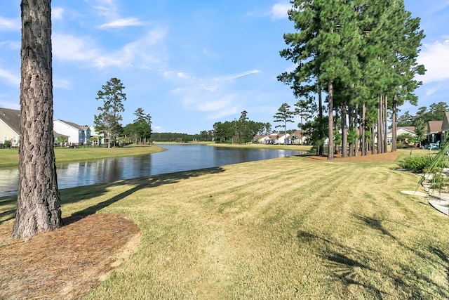 view of water feature