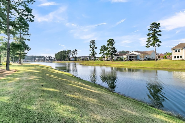 property view of water