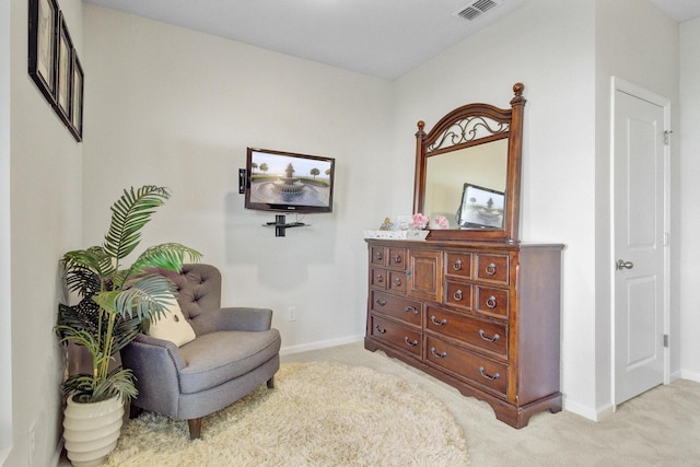 136 Rowans Creek Dr, Charleston, SC 29492 - living area featuring light colored carpet and baseboards