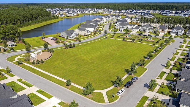 544 Verdi Dr, Summerville, SC 29486 - aerial perspective of suburban area featuring a nearby body of water