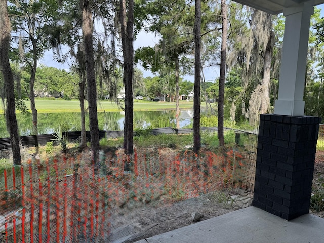 420 Carolina Cherry Ct Unit 102, Charleston, SC 29414 - view of yard featuring a water view