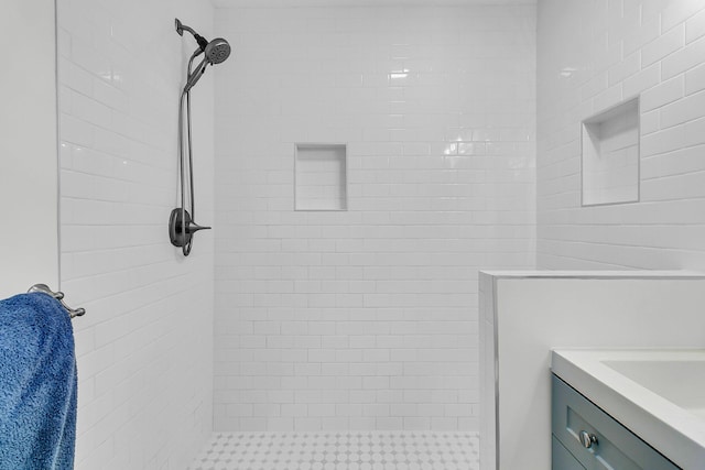 1909 Swift Ave, Charleston, SC 29407 - full bath with tiled shower and vanity