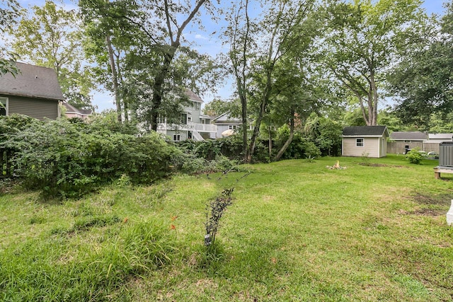 1909 Swift Ave, Charleston, SC 29407 - view of grassy yard with a shed