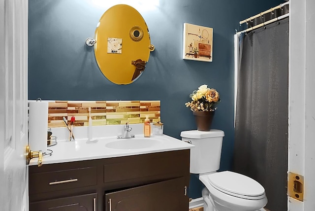 8692 Bentwood Dr, North Charleston, SC 29406 - bathroom featuring vanity and a shower with curtain