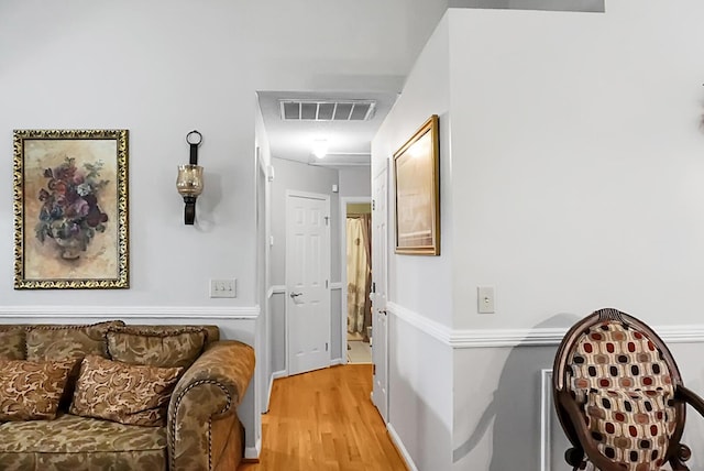 8692 Bentwood Dr, North Charleston, SC 29406 - hall with light wood-style floors