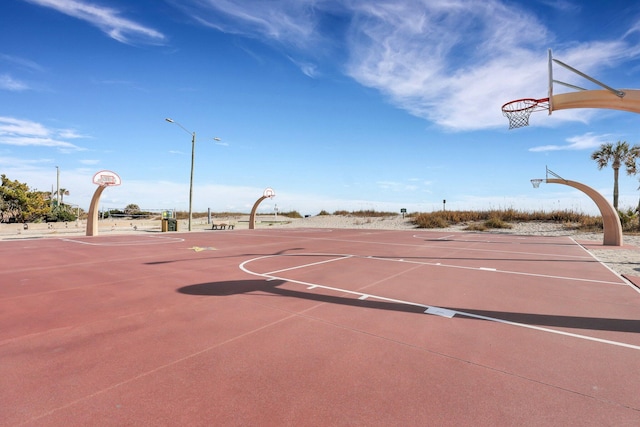 view of sport court