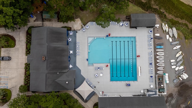 375 Seewee Cir, Mount Pleasant, SC 29464 - aerial view of a pool