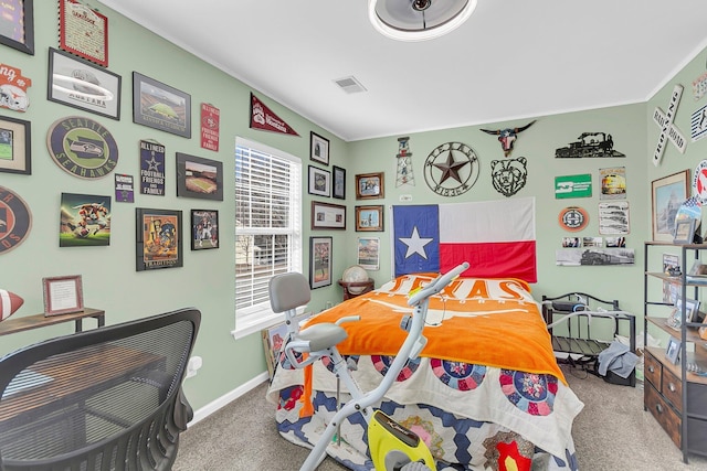 544 Beverly Dr, Summerville, SC 29485 - carpeted bedroom featuring ornamental molding, visible vents, and baseboards