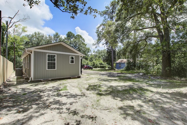 227 Grace St, Walterboro, SC 29488 - view of home's exterior with a central air condition unit