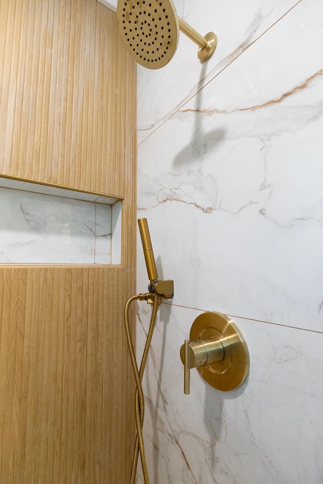 1129 Dickson Ave, Hanahan, SC 29410 - bathroom view of a marble finish shower