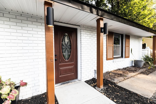 1129 Dickson Ave, Hanahan, SC 29410 - entrance to property featuring brick siding and a porch