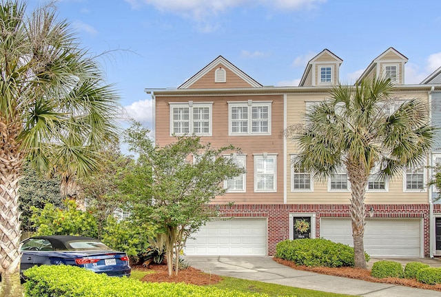 9316 Sweetbay Ct, Ladson, SC 29456 - townhome / multi-family property with a garage and driveway