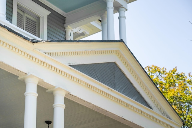 view of exterior details