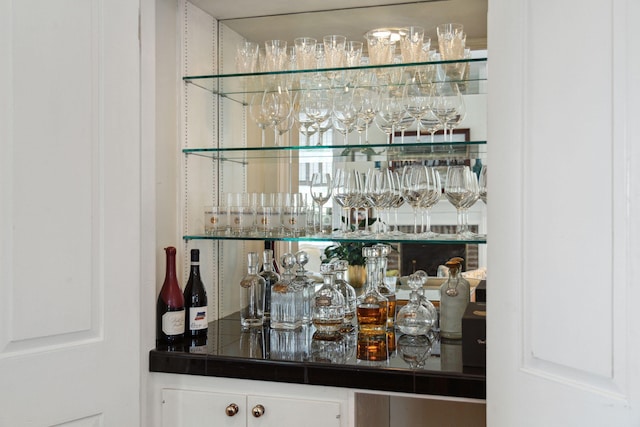 bar featuring a bar