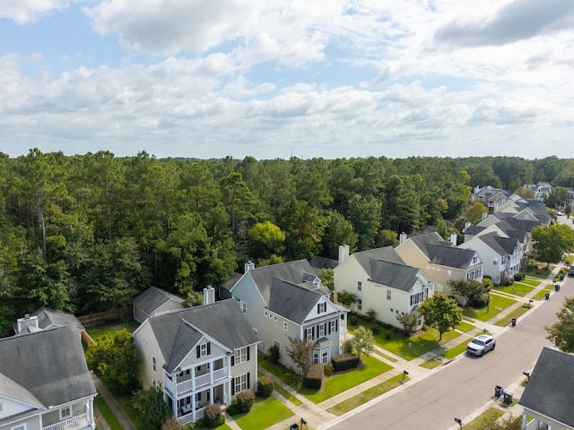 aerial view