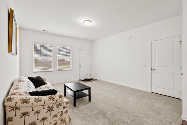 309 Sedona Dr, Summerville, SC 29486 - living area with carpet flooring and baseboards