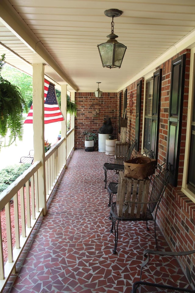 garage with a carport