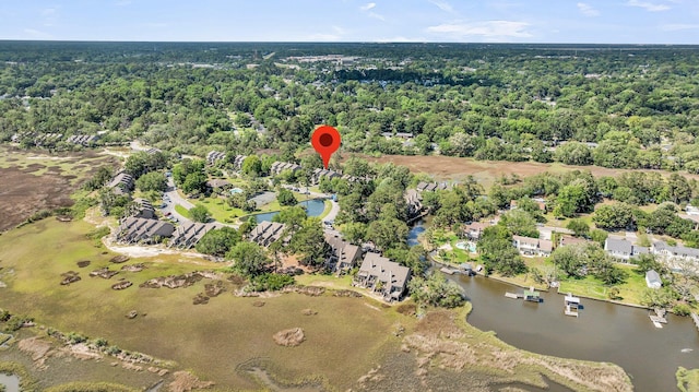 166 River Breeze Dr, Charleston, SC 29407 - aerial view of property's location with a nearby body of water