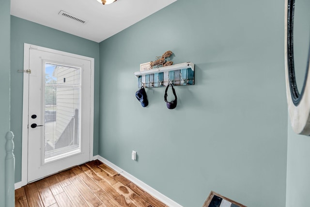 166 River Breeze Dr, Charleston, SC 29407 - entryway with light wood finished floors and baseboards