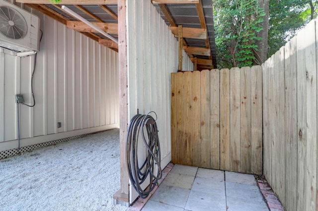 1151 Camellia Dr, Mount Pleasant, SC 29464 - view of patio featuring ac unit
