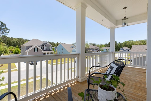 2828 Wagner Way, Mount Pleasant, SC 29466 - wooden deck with a residential view