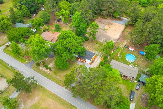 aerial view of property and surrounding area