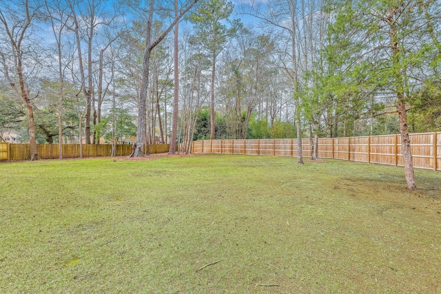 103 Laurens Ct, Summerville, SC 29485 - view of yard featuring a fenced backyard