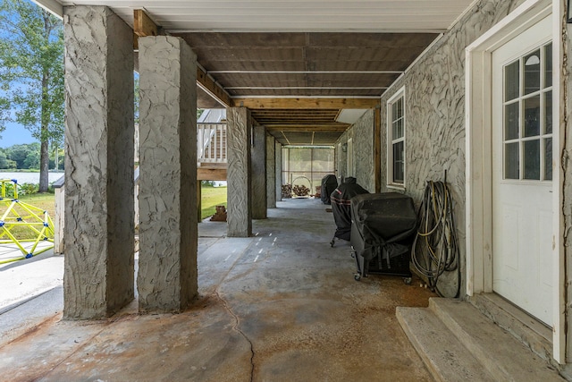 view of patio / terrace with grilling area