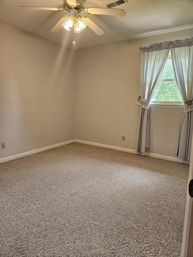 101 Brittany Ct, Summerville, SC 29485 - spare room with carpet floors, ceiling fan, and baseboards