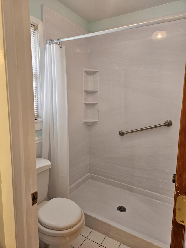 101 Brittany Ct, Summerville, SC 29485 - full bath with tile patterned flooring, a stall shower, and toilet