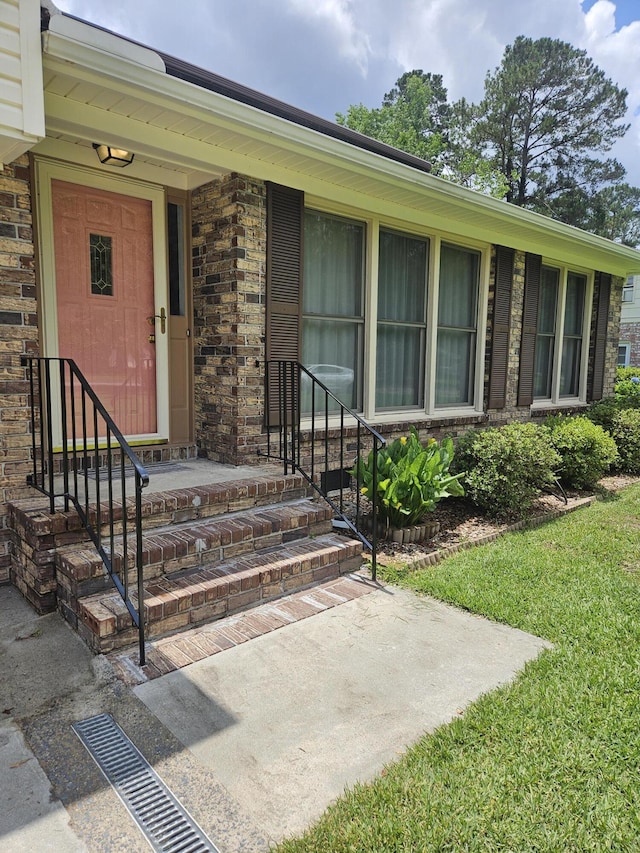 101 Brittany Ct, Summerville, SC 29485 - entrance to property with brick siding