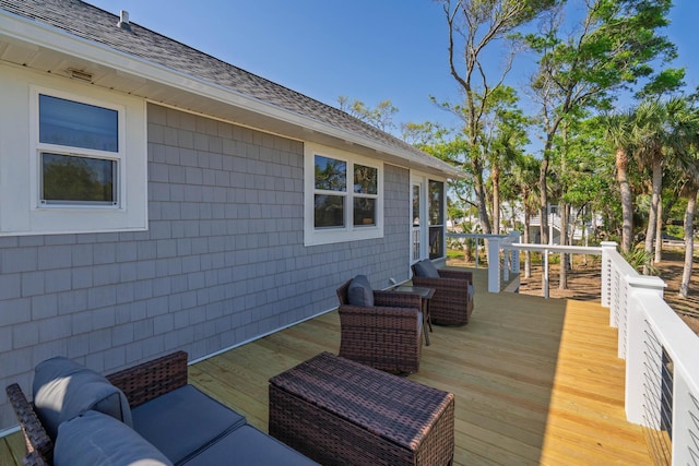 123 Jungle Rd, Edisto Island, SC 29438 - view of wooden deck