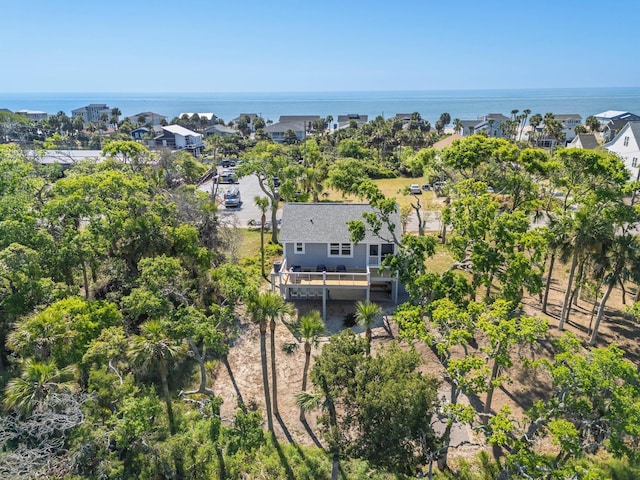 123 Jungle Rd, Edisto Island, SC 29438 - aerial view of property and surrounding area with a large body of water