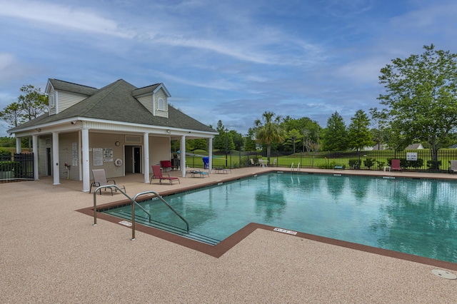 7011 Windmill Creek Rd, Charleston, SC 29414 - community pool featuring a patio