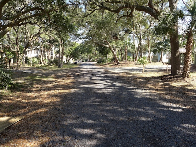 view of road