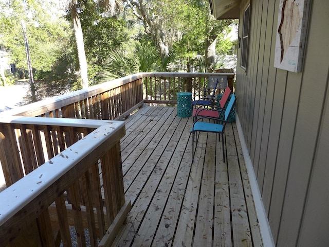 view of deck