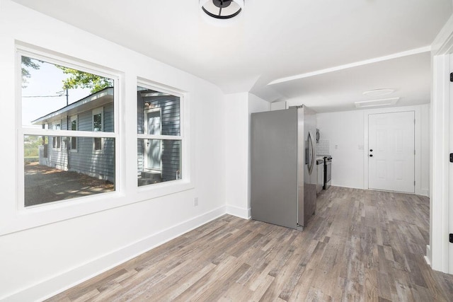 2924 Chicora Ave, North Charleston, SC 29405 - empty room featuring wood finished floors and baseboards