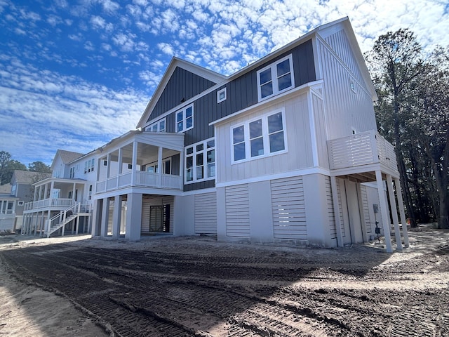 exterior space with driveway