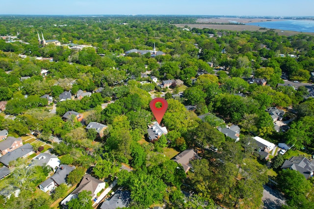birds eye view of property featuring a residential view