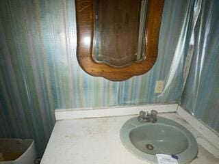 495 Majority Rd, Orangeburg, SC 29118 - bathroom featuring toilet and a sink
