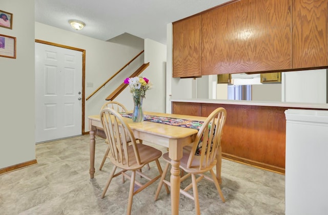 view of dining room