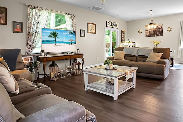 508 Glady Rd, Moncks Corner, SC 29461 - living area with wood finished floors and baseboards