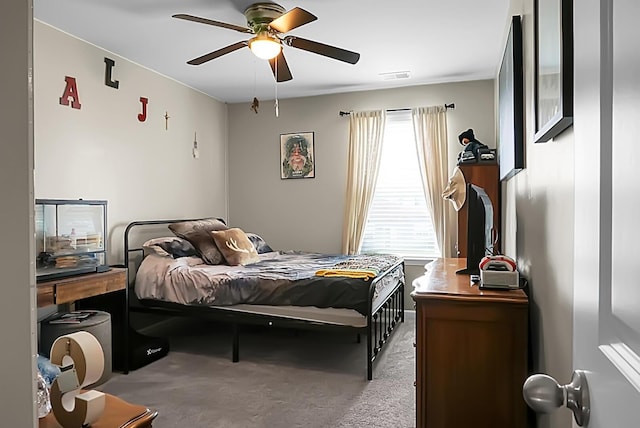 508 Glady Rd, Moncks Corner, SC 29461 - carpeted bedroom with a ceiling fan