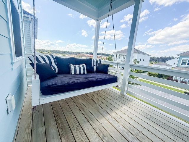 403 Cool Bend Ln, Summerville, SC 29486 - wooden terrace with an outdoor hangout area